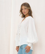 Songbird White Blouse