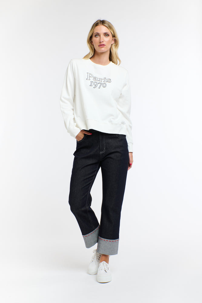 Denim Susie Red Stitch Jeans