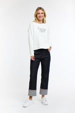 Denim Susie Red Stitch Jeans