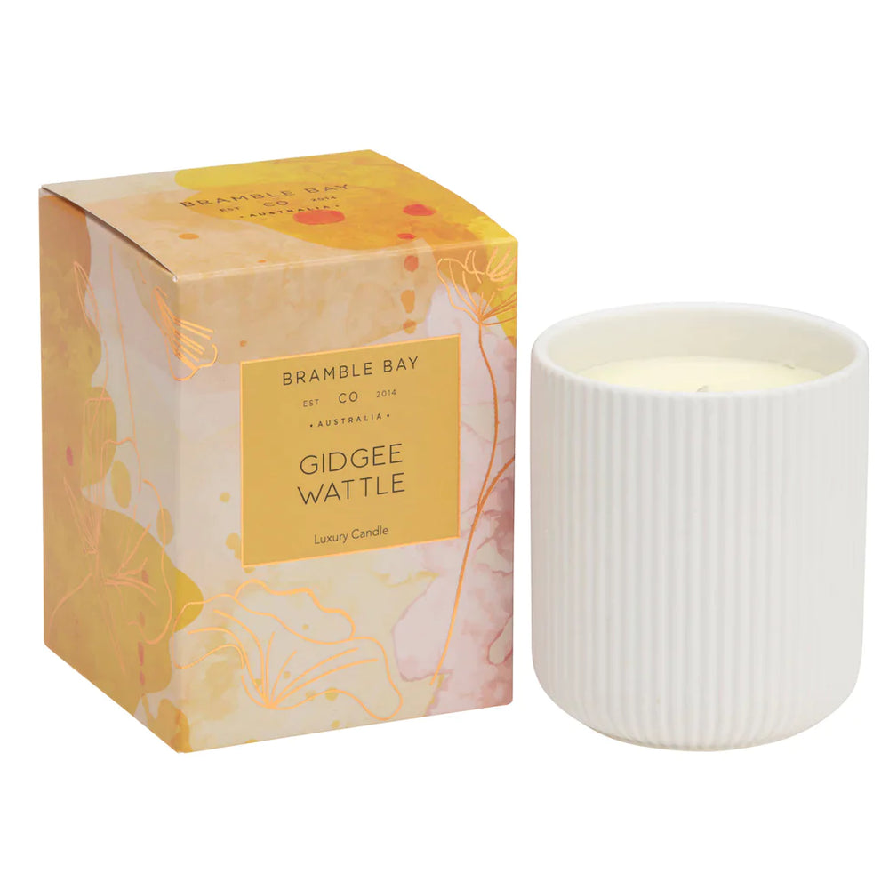 Gidgee Wattle Ceramic Candle