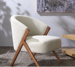 Grand Designs Lennox Boucle Fabric Tub Chair, Bisque