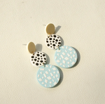 Painted Resin Earring 7