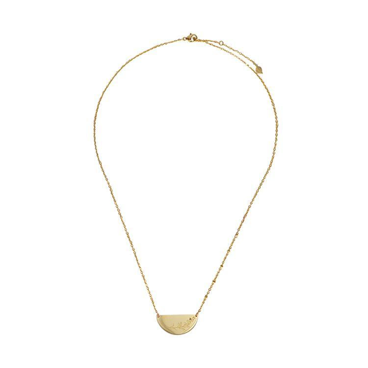 Mustard Seed Necklace Gold