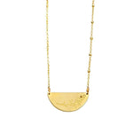 Mustard Seed Necklace Gold