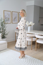 Nouveau Maxi Dress - Panna/Black