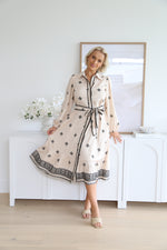 Nouveau Maxi Dress - Panna/Black
