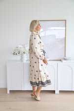 Nouveau Maxi Dress - Panna/Black