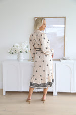 Nouveau Maxi Dress - Panna/Black