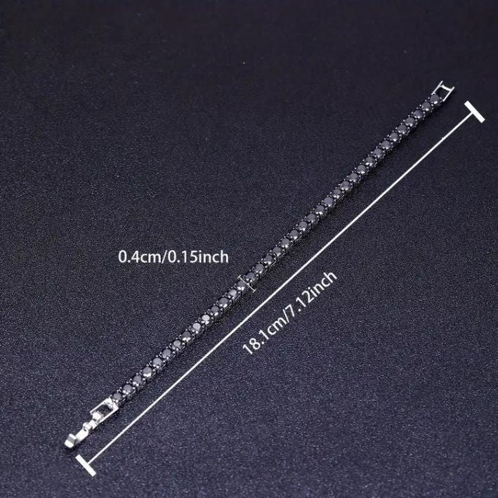 Diamante Tennis Bracelet - Silver SS925