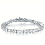 Diamante Tennis Bracelet - Silver SS925
