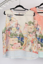 Italian Made Linen City Set - Vanilla