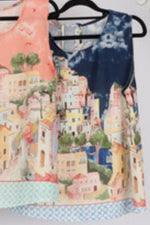 Italian Made Linen City Set - Ink Blue