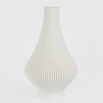 3D Vase Med -White