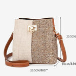 Boucle Handbag- Natural/Tan