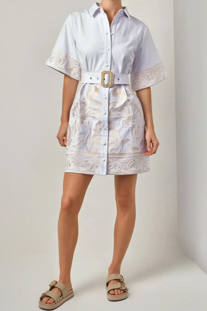 Portofino Dress - White