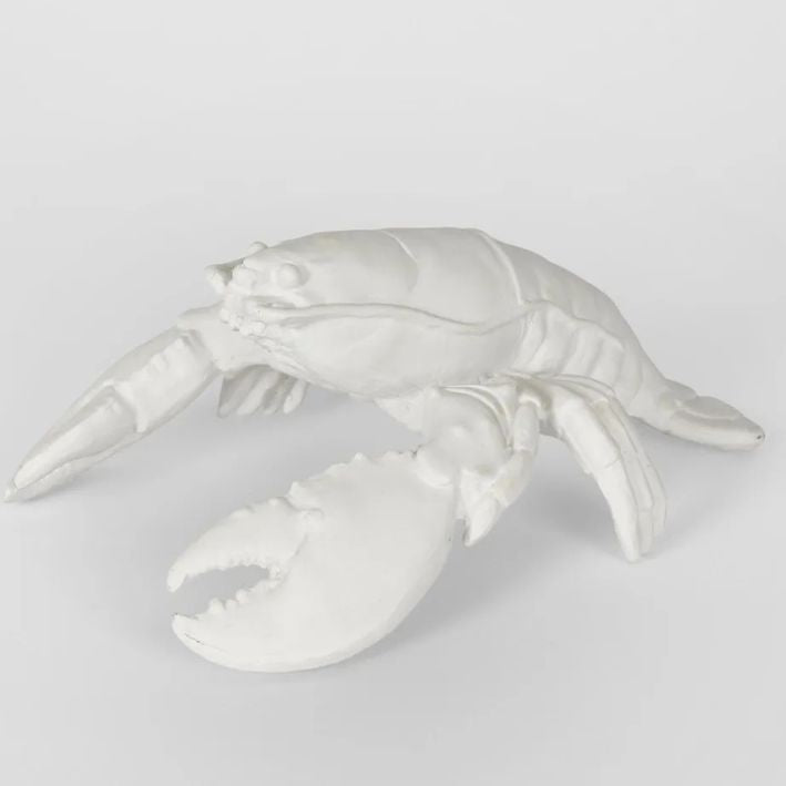 Larry Lobster Sculpture- White