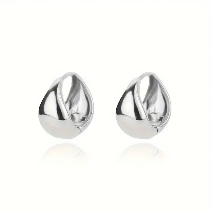 Lux Drop Earrings- SS925 Silver Solid