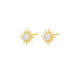 Star Studded Earrings - Gold