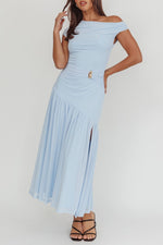Baby Blue Formal Cocktail Dress