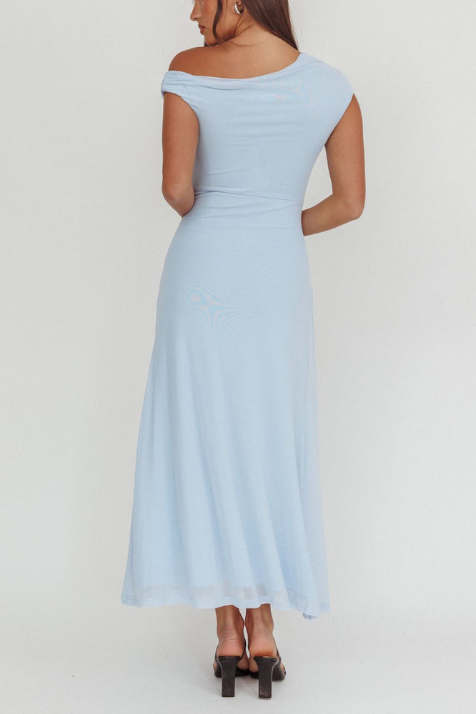 Baby Blue Formal Cocktail Dress