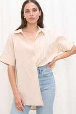 Lola Cotton Stripe Shirt