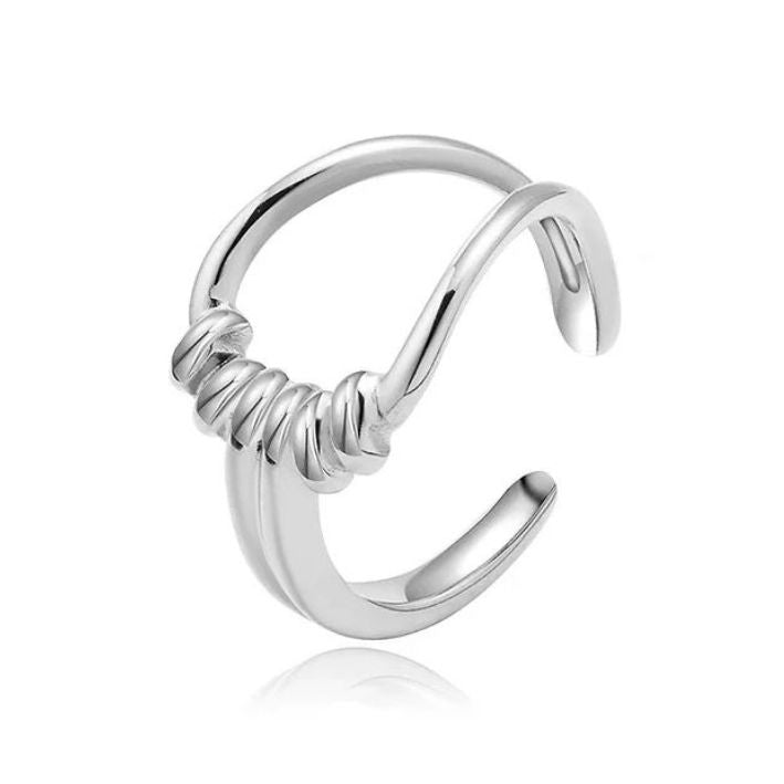 Wired Ring Silver