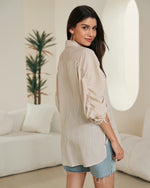 Summer Vibe Drawstring Top