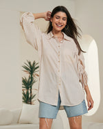 Summer Vibe Drawstring Top