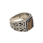 Tigers-eye Unisex Ring