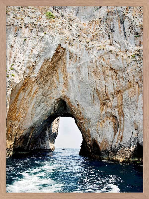 GROTTO POSTER 84cm x 105cm PRINT FRAMED